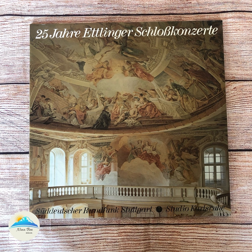 25 years Ettlingen Palace Concerts two vinyl from Germany classical music.